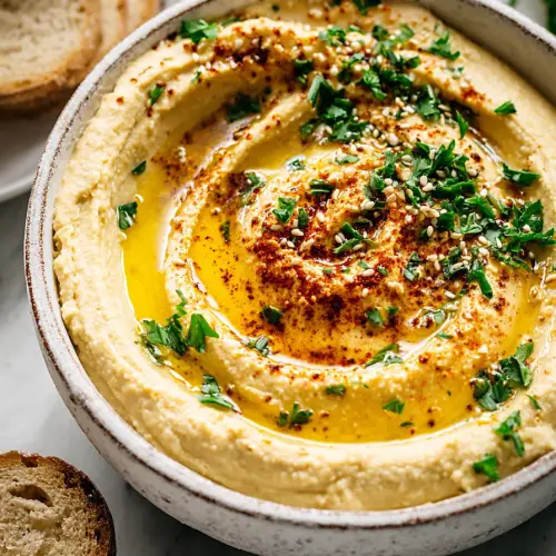 Easy 3 Minute Hummus Recipe