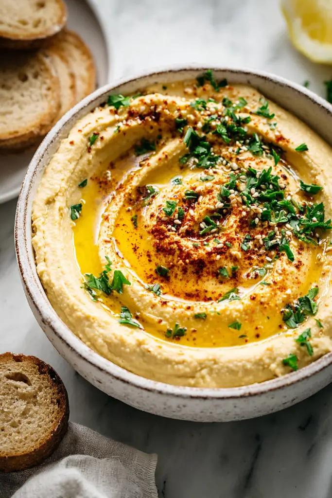 Easy 3 Minute Hummus Recipe