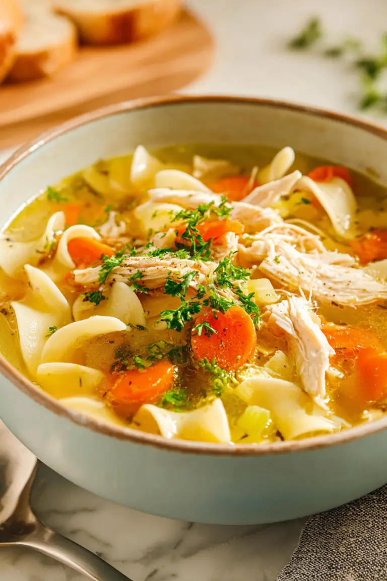 Easy 30-Minute Homemade Chicken Noodle Soup