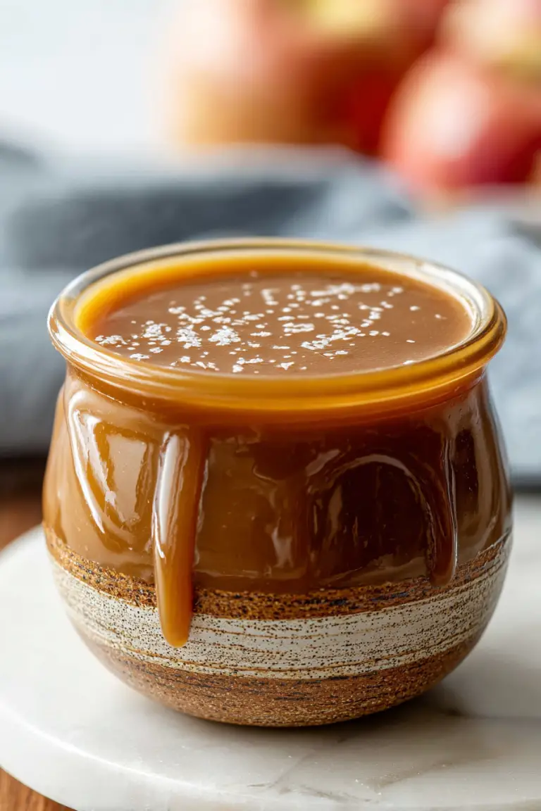 Easy Apple Cider Caramel Sauce
