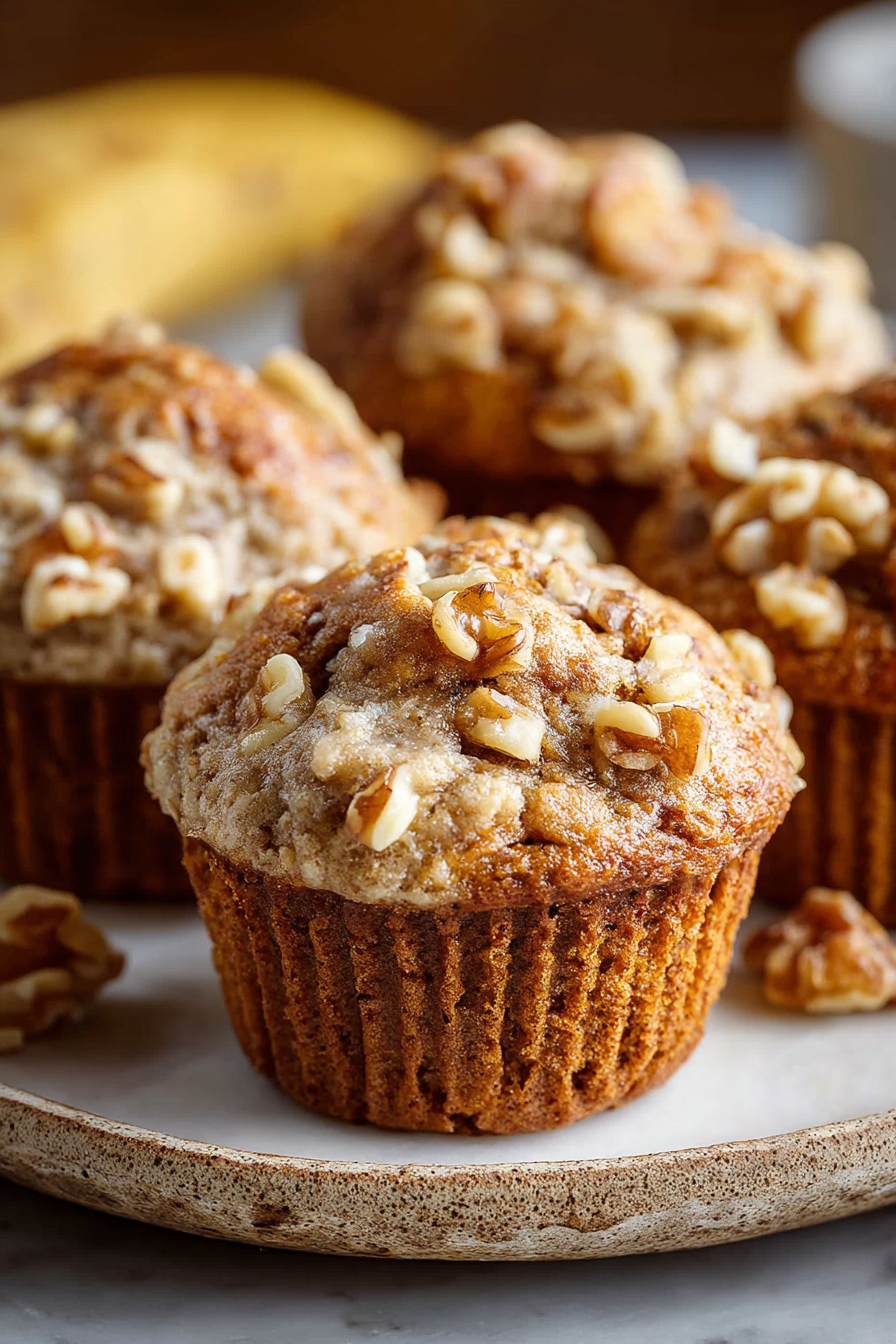 Easy Banana Nut Muffins