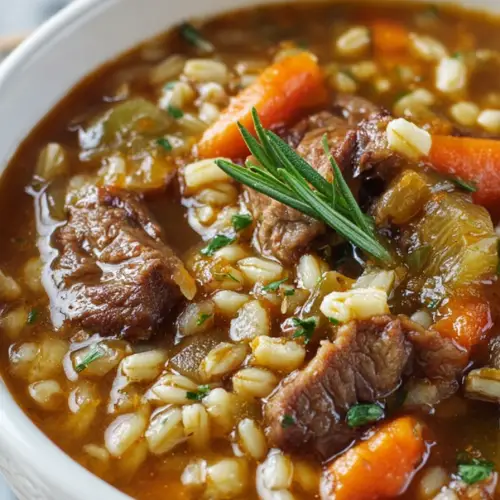 Easy Beef Barley Soup Recipes