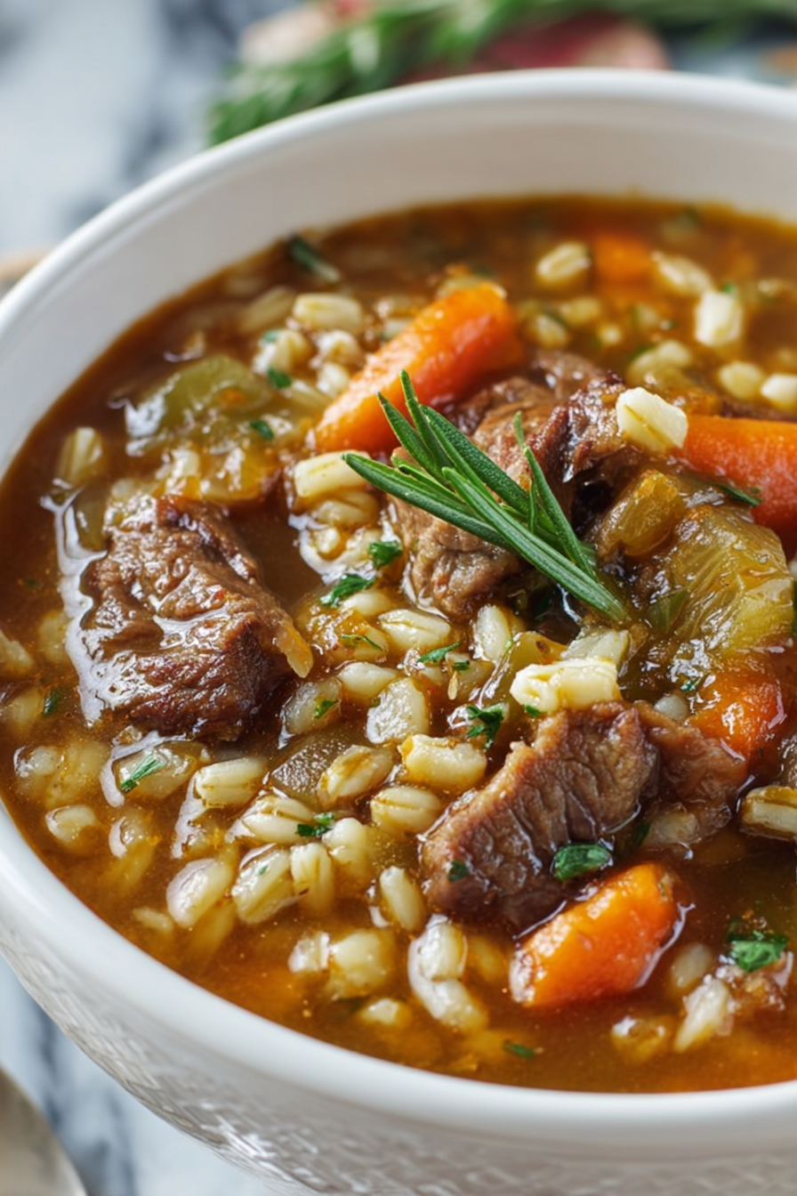 Easy Beef Barley Soup Recipes