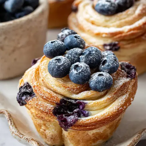 Easy Blueberry Cruffins Recipe