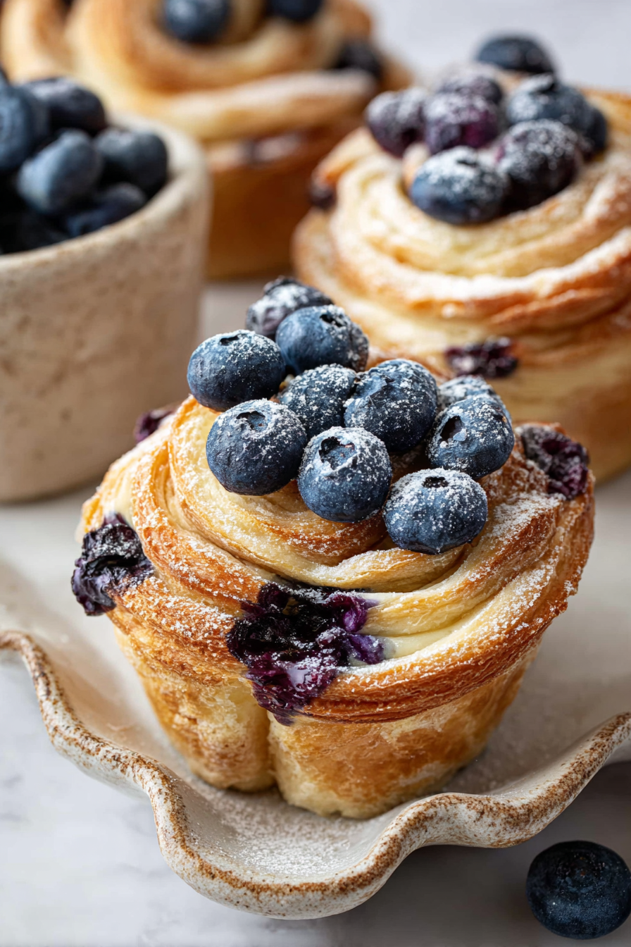 Easy Blueberry Cruffins Recipe