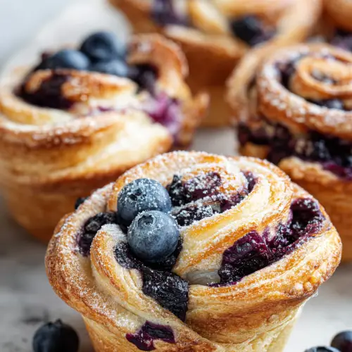 Easy Blueberry Cruffins Recipe