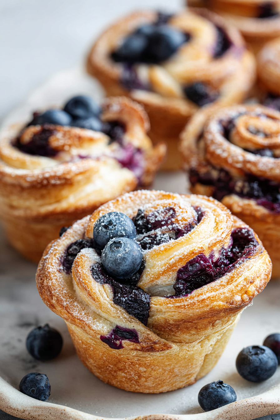 Easy Blueberry Cruffins Recipe
