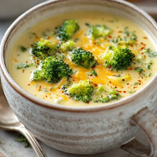 Easy Broccoli Cheese Soup Recipes