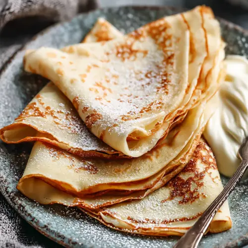 Easy Classic Crepes Made from Scratch