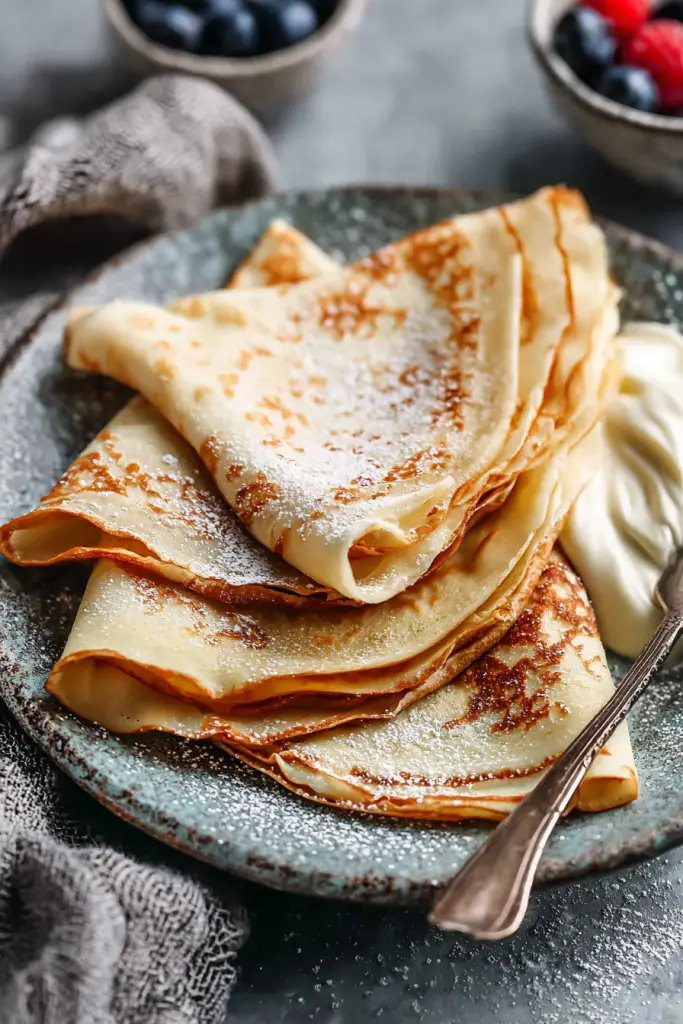 Easy Classic Crepes Made from Scratch