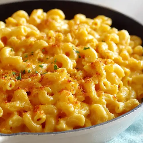 Easy Creamy Skillet Mac and Cheese