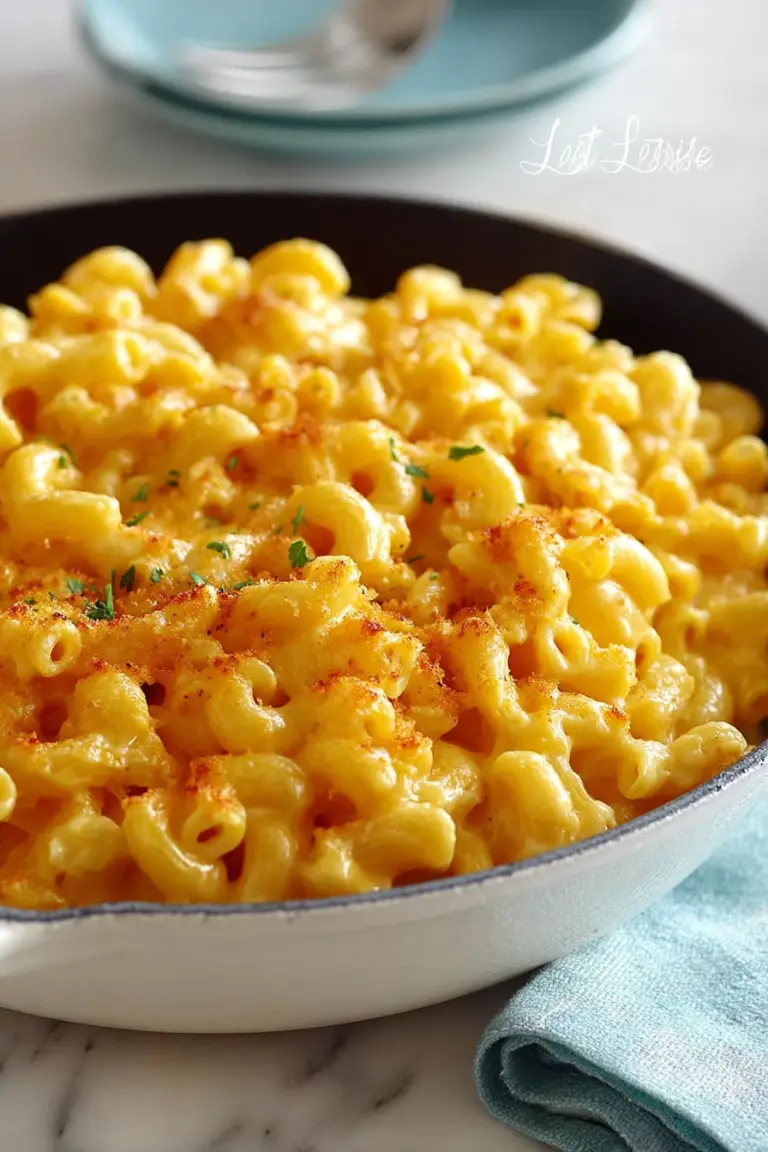 Easy Creamy Skillet Mac and Cheese