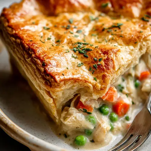 Easy Double Crust Chicken Pot Pie Recipe