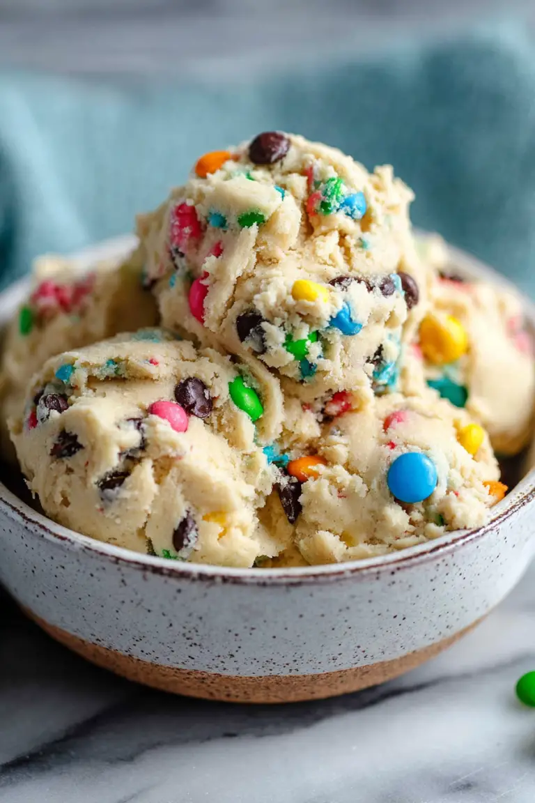 Easy Edible Monster Cookie Dough