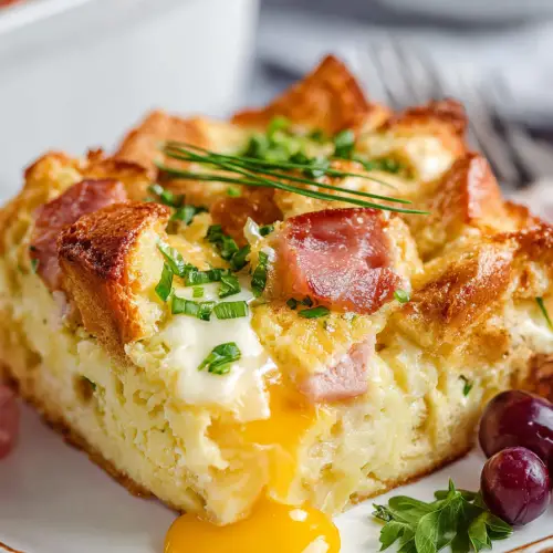 Easy Eggs Benedict Casserole Recipe