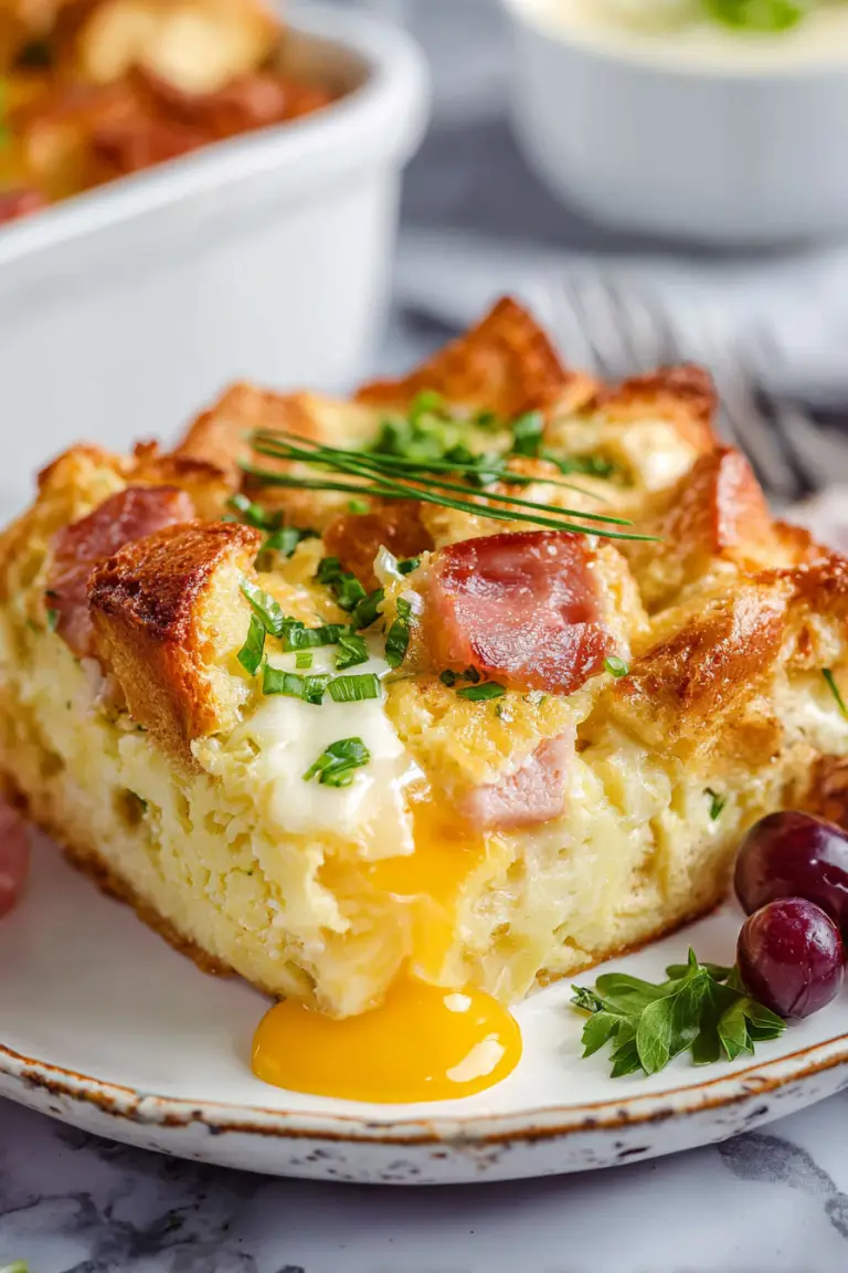 Easy Eggs Benedict Casserole Recipe