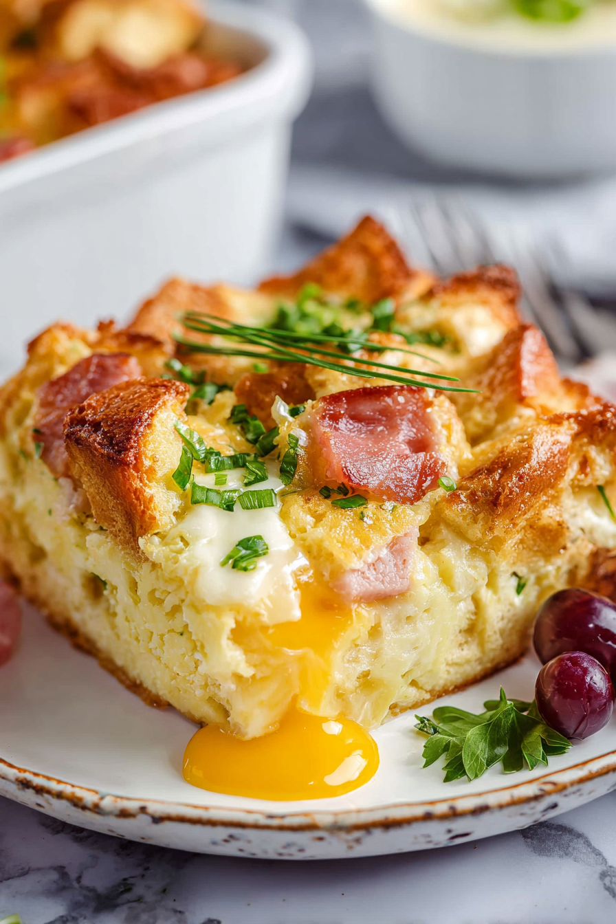 Easy Eggs Benedict Casserole Recipe