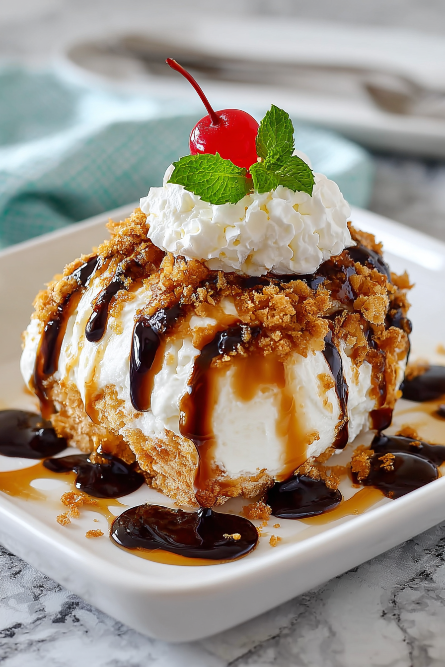 Easy Fried Ice Cream Dessert Recipes