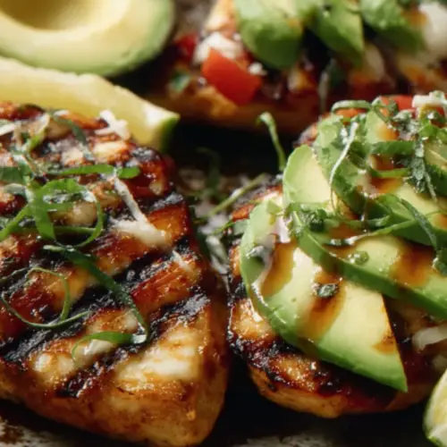 Easy Grilled California Avocado Chicken