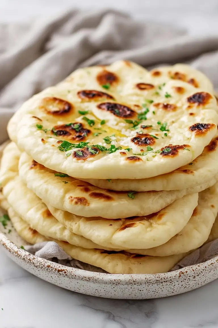 Easy Homemade Naan Bread Recipe