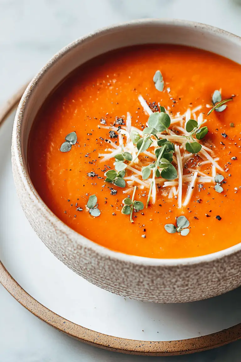 Easy Homemade Tomato Soup Recipe