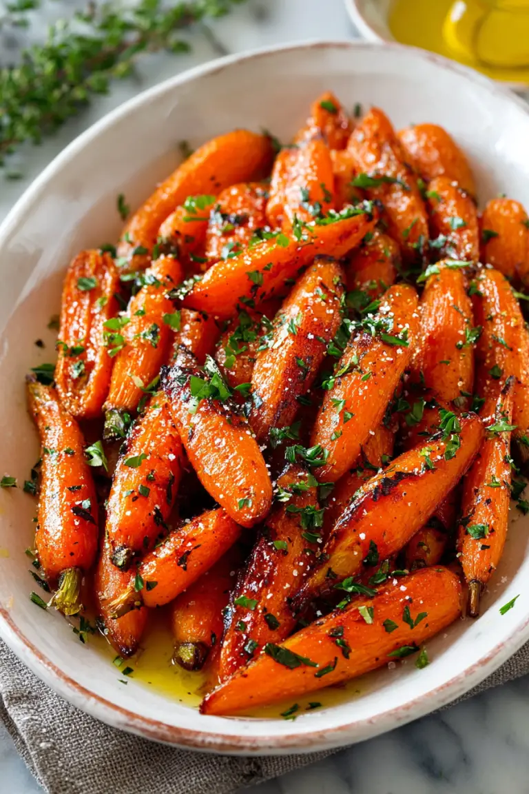 Easy Honey Roasted Carrots Recipe
