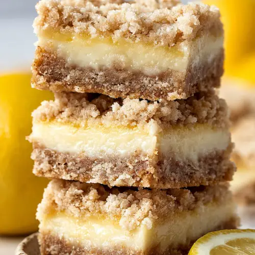 Easy Lemonade Crumb Bars