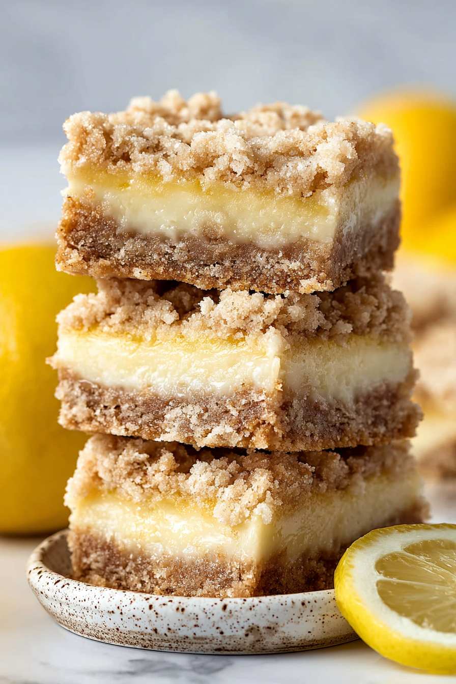Easy Lemonade Crumb Bars