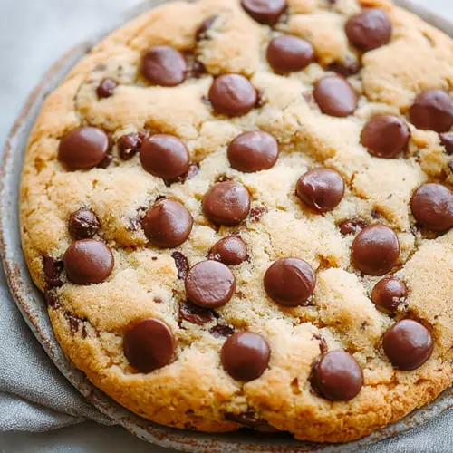 Easy One Bowl Extra Large Chocolate Chip Cookie Recipe