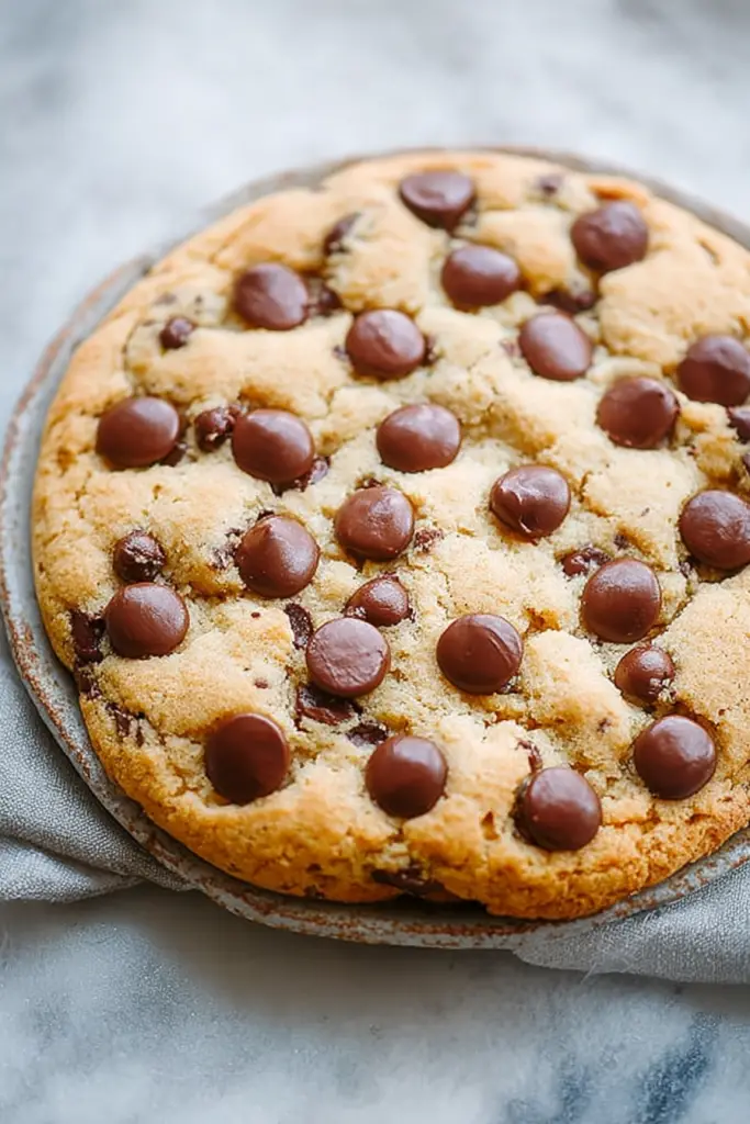 Easy One Bowl Extra Large Chocolate Chip Cookie Recipe