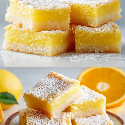 Easy Orange Bars Recipe