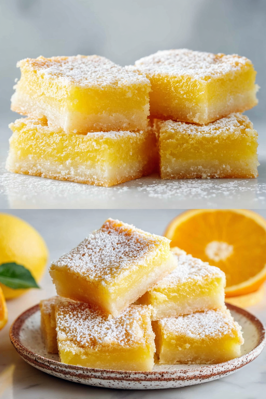 Easy Orange Bars Recipe