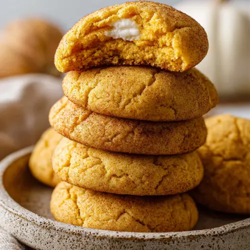 Easy Pumpkin Cheesecake Snickerdoodles