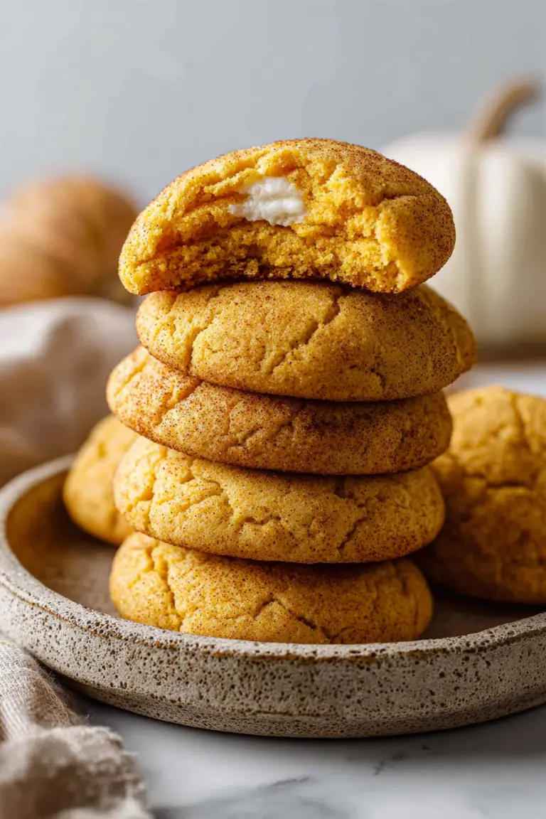 Easy Pumpkin Cheesecake Snickerdoodles