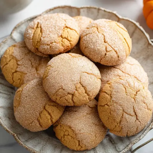 Easy Pumpkin Spice Butter Cookies