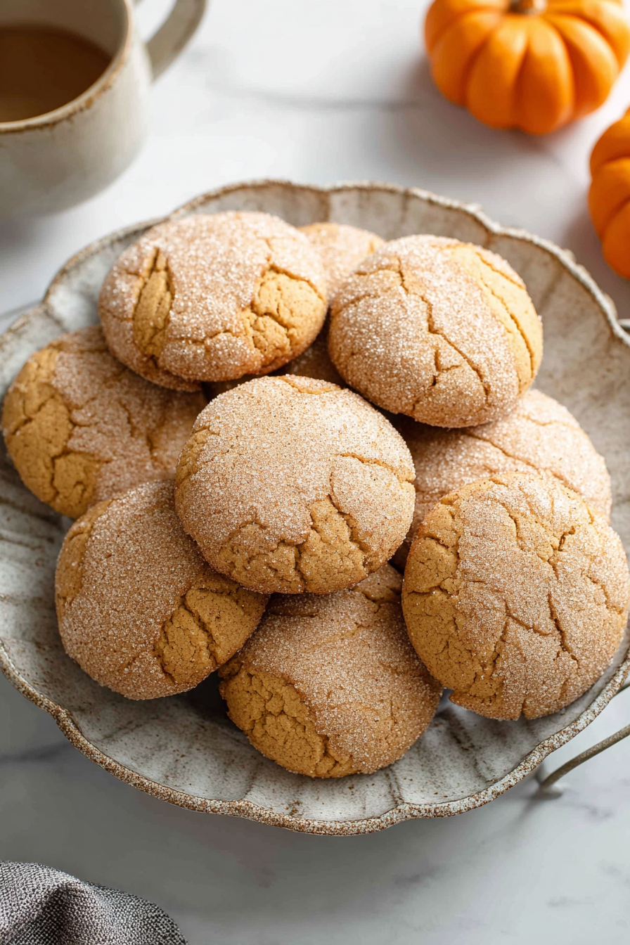 Easy Pumpkin Spice Butter Cookies