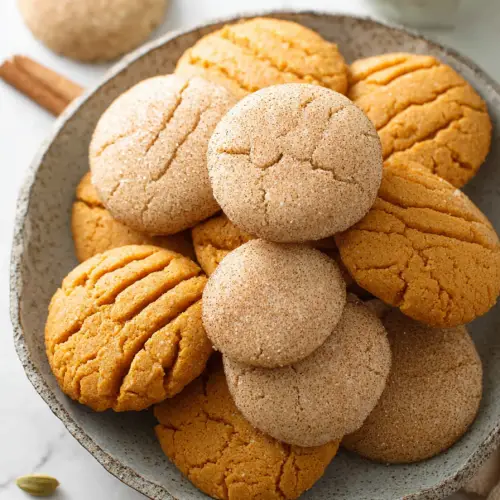 Easy Pumpkin Spice Butter Cookies
