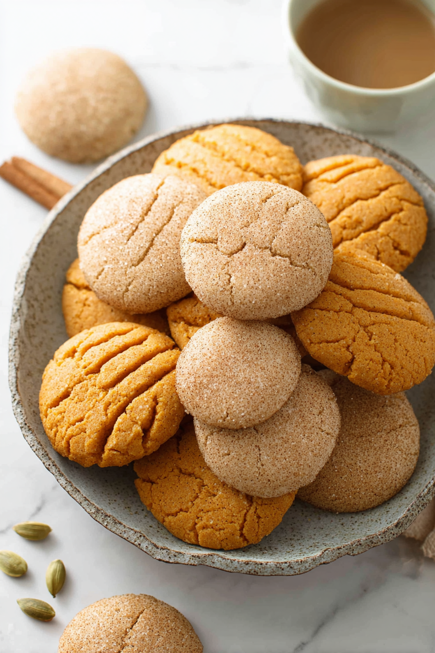 Easy Pumpkin Spice Butter Cookies