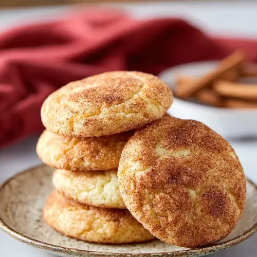 Easy Snickerdoodle Cookie Recipe