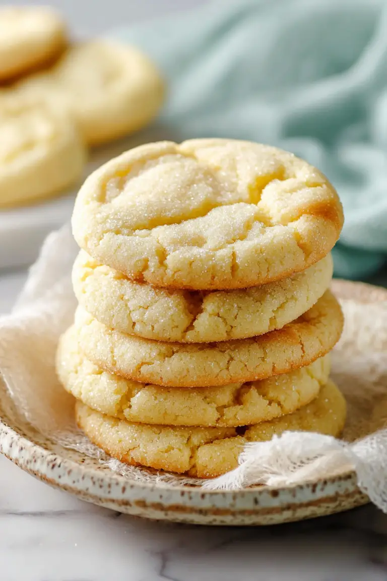 Easy Soft and Chewy Sugar Cookies