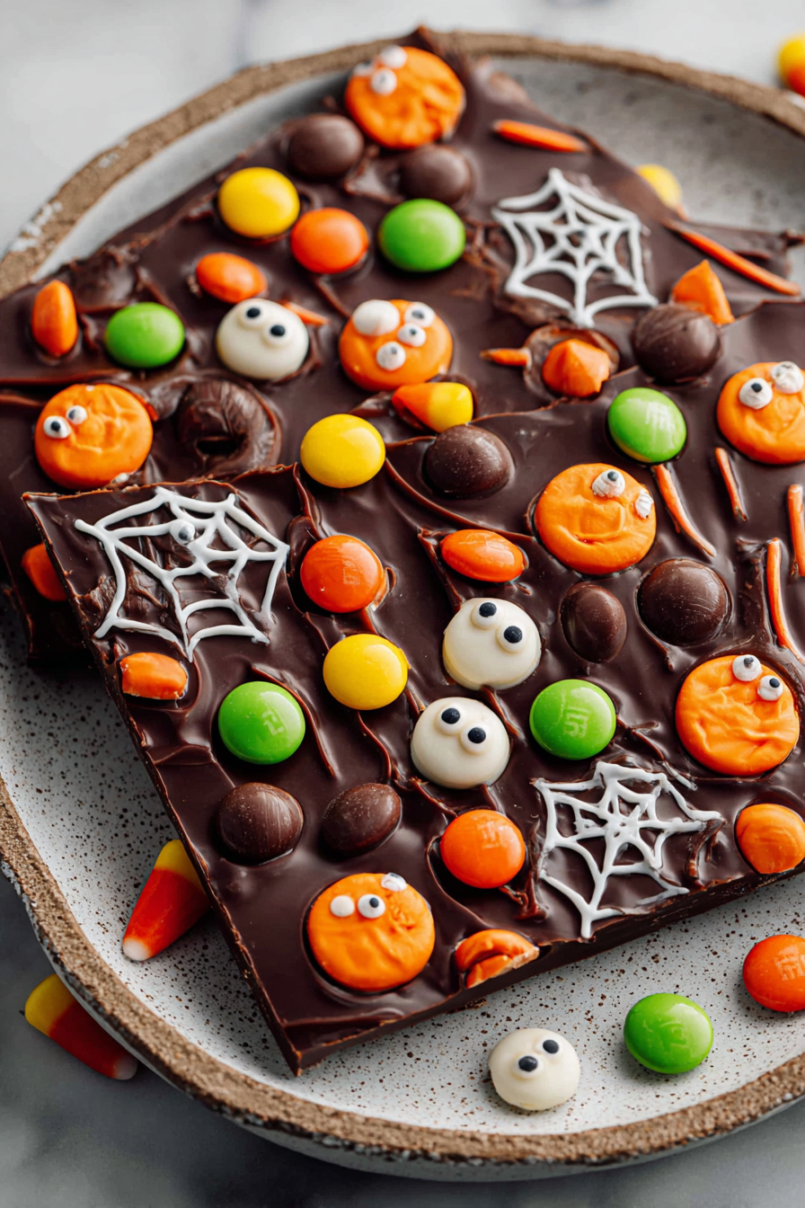 Easy Spooky Halloween Candy Bark Recipes