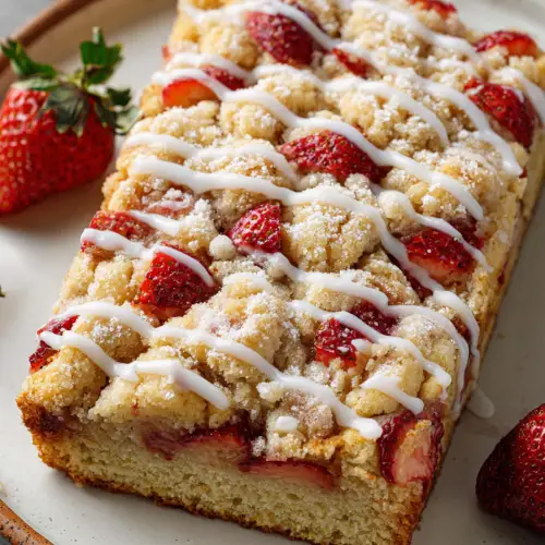 Easy Strawberry Crumb Cake Recipes