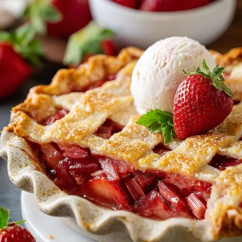 Easy Strawberry Rhubarb Pie Recipes