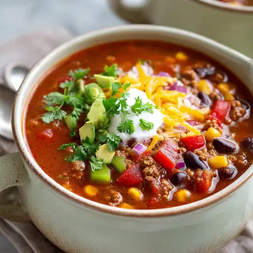 Easy Taco Soup Recipes for Cozy Nights