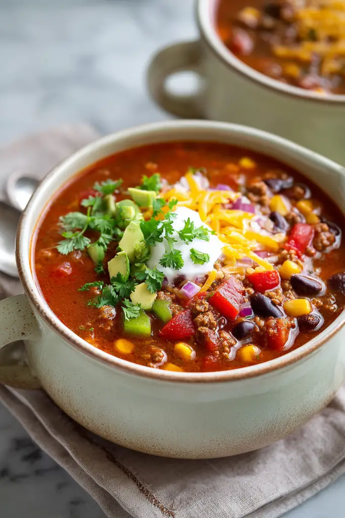 Easy Taco Soup Recipes for Cozy Nights