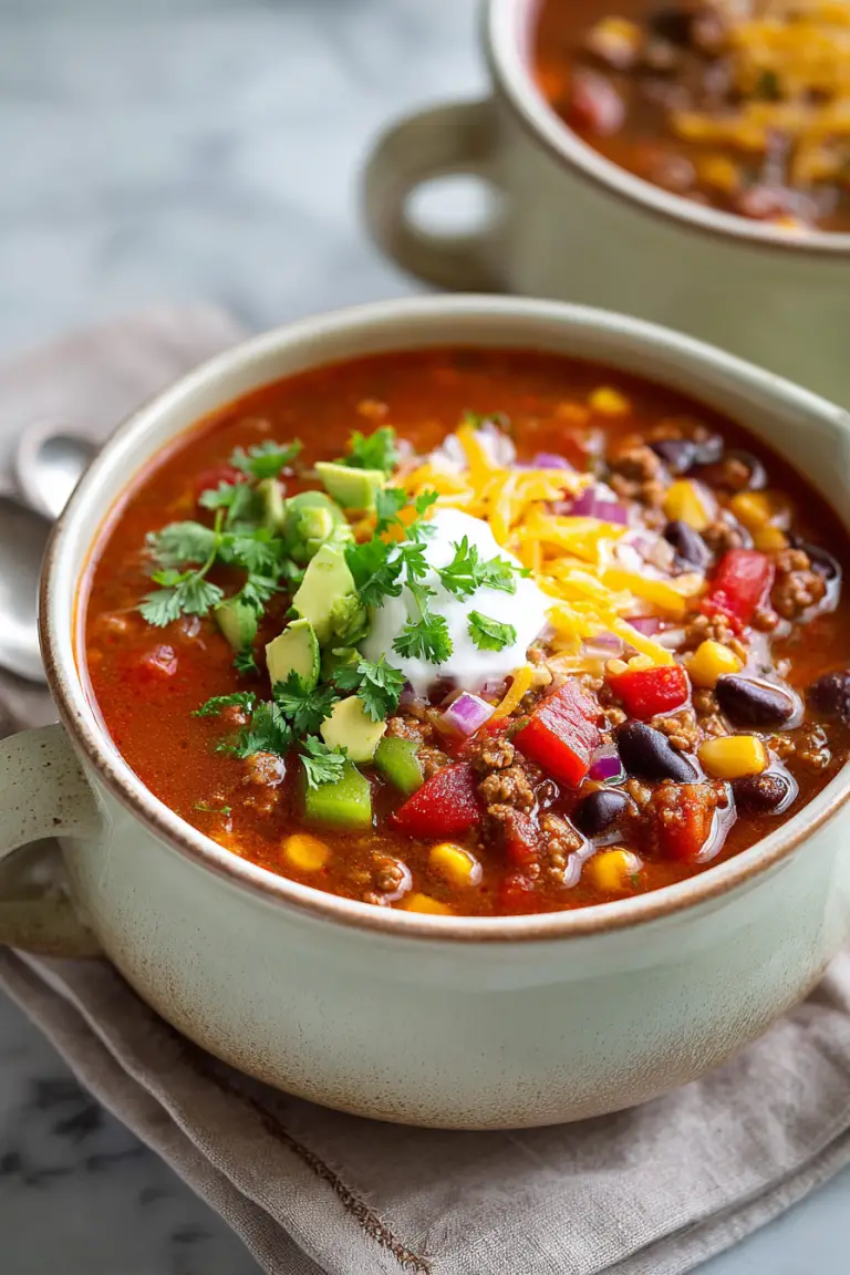 Easy Taco Soup Recipes for Cozy Nights