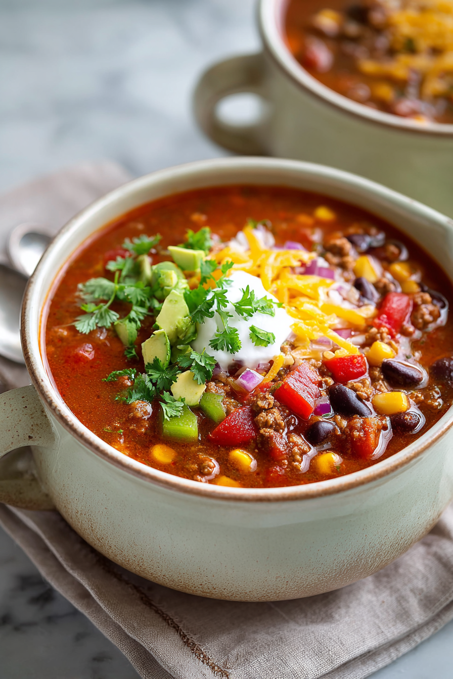 Easy Taco Soup Recipes for Cozy Nights