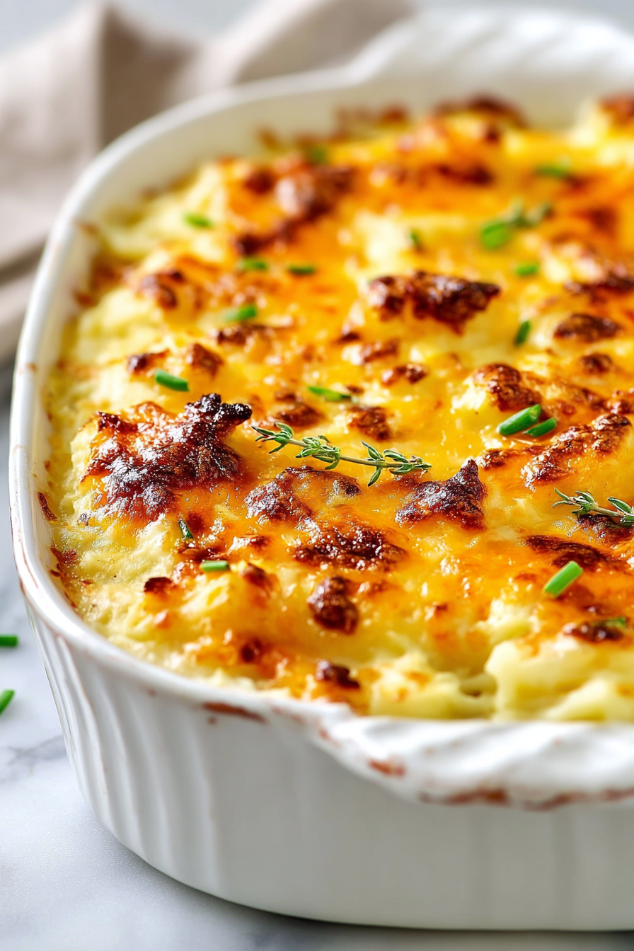 Easy Twice Baked Potato Casserole