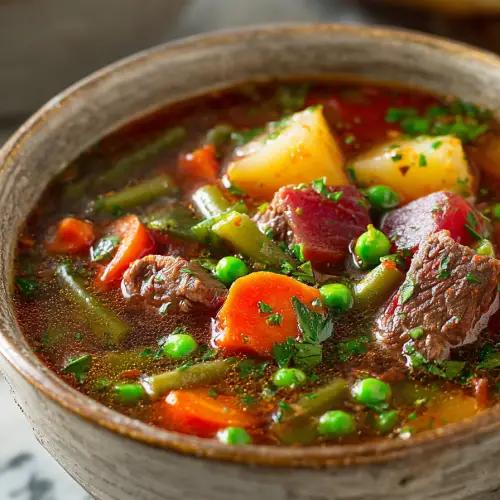 Easy Vegetable Beef Soup Recipes