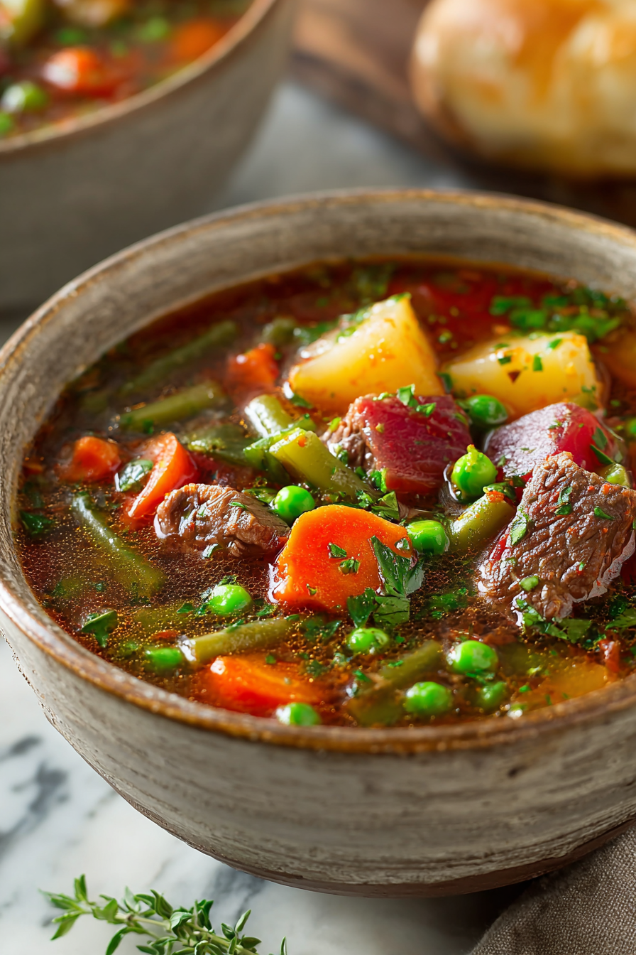 Easy Vegetable Beef Soup Recipes